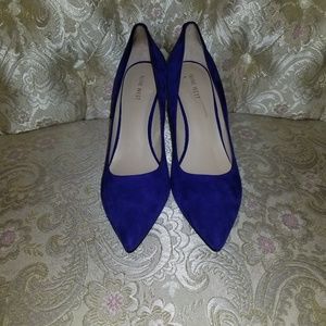 Suede Pumps